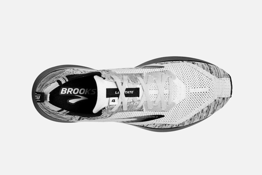 Brooks Levitate 4 Road Löparskor Dam - Vita/Svarta - 6794-KZMCN